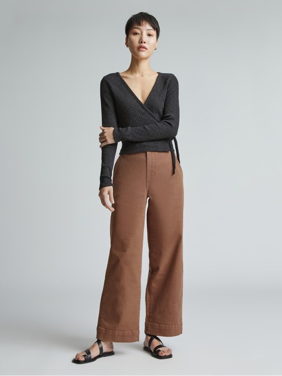 Everlane Pants - Everlane Utility Wide Leg Pant Size 4